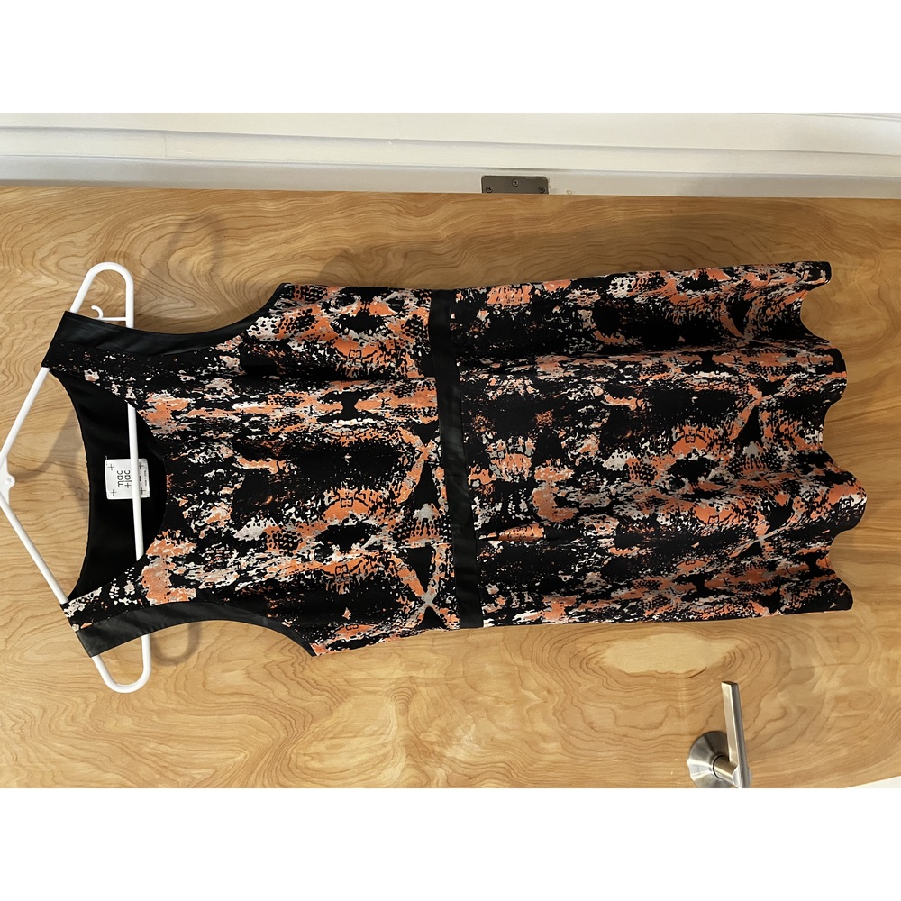 Mac + Jac Navy and Coral Dress!